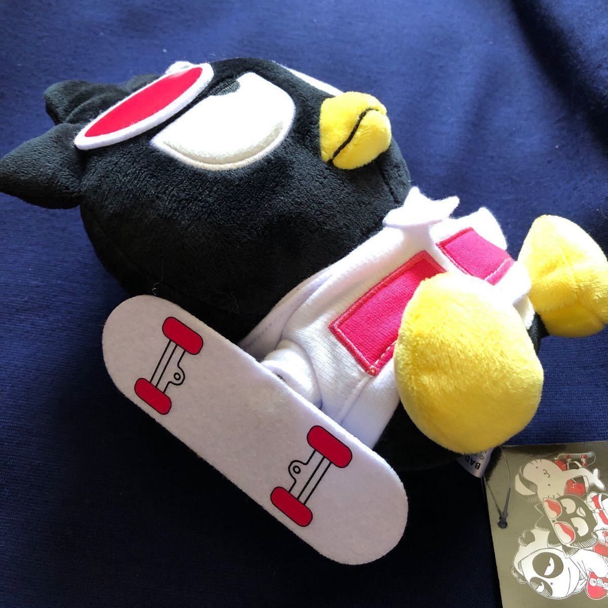  rare not for sale Sanrio 2023 year made Bad Badtz Maru powerful skateboard life doll soft toy hard-to-find amusement gift 