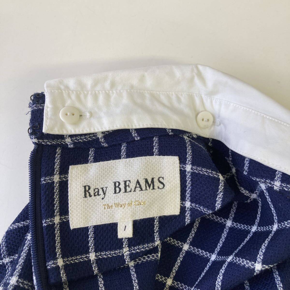 Ray BEAMS ワンピース　7分袖　1（M）_画像3