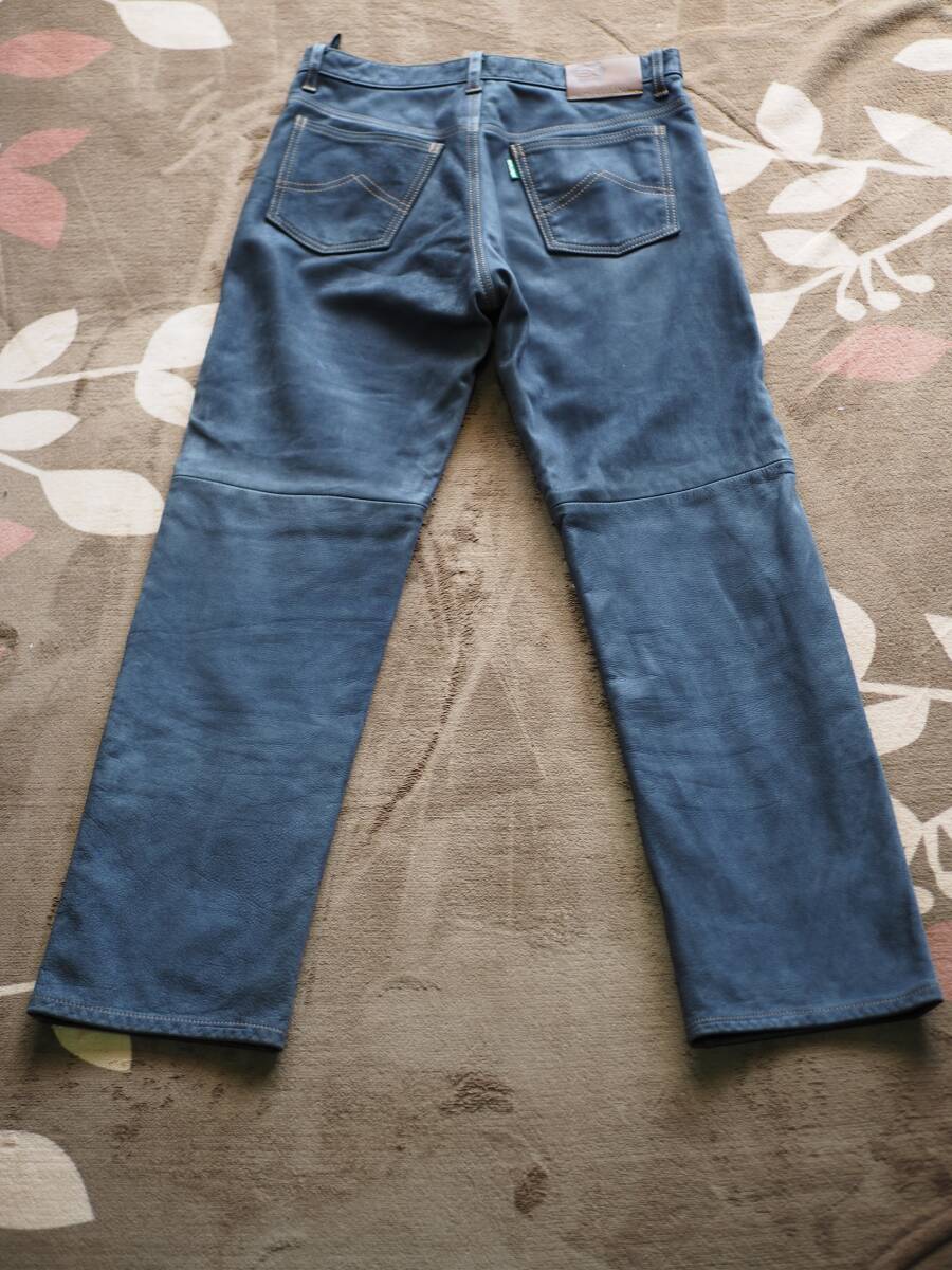 クシタニ エクスプローラージーンズ　EXPLORER JEANS KUSHITANI W34　レザーパンツ　レザージーンズ_画像2