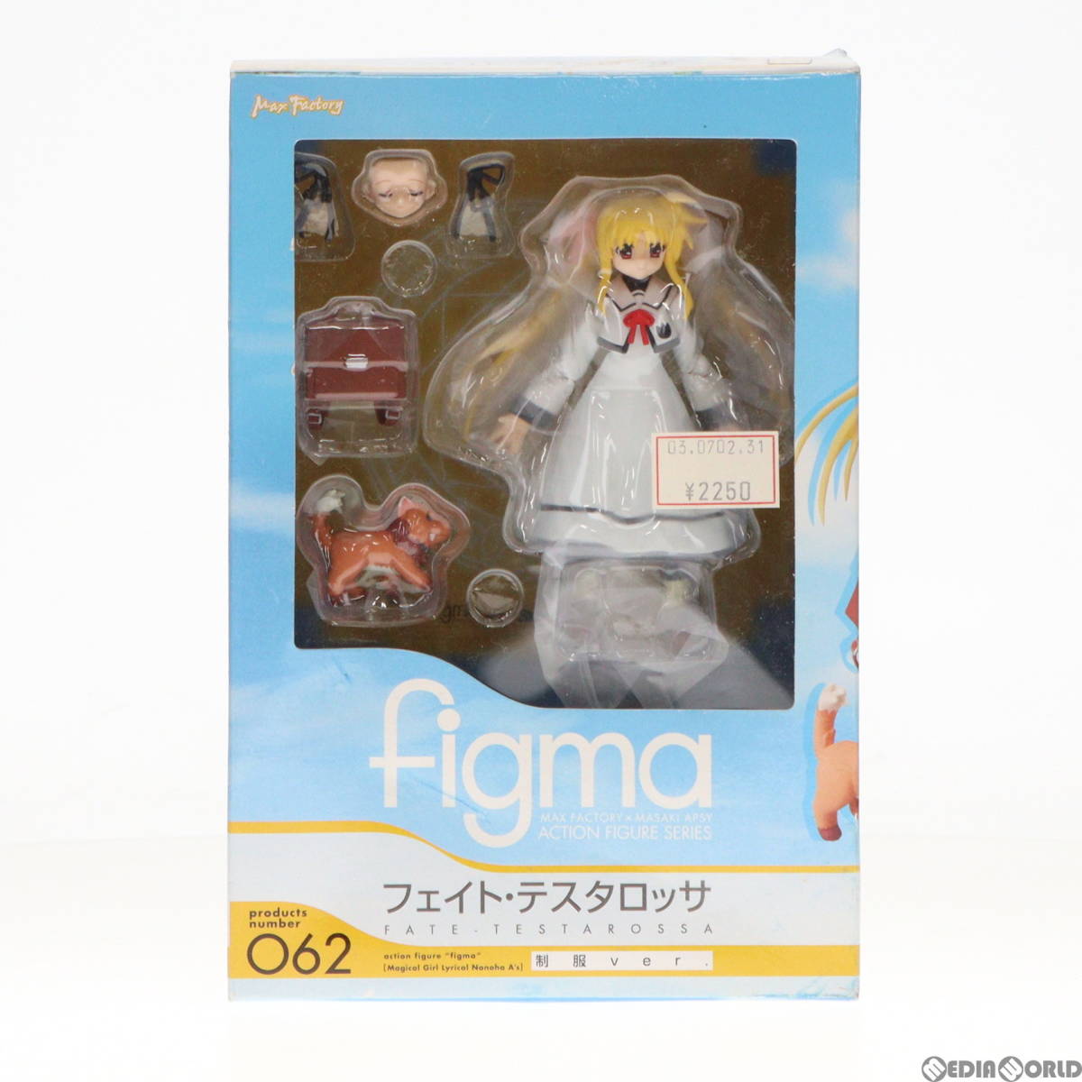 [ б/у ][FIG]figma(figma) 062feito* Testarossa форма ver. Magical Girl Lyrical Nanoha A\'s конечный продукт передвижной фигурка Max факт 