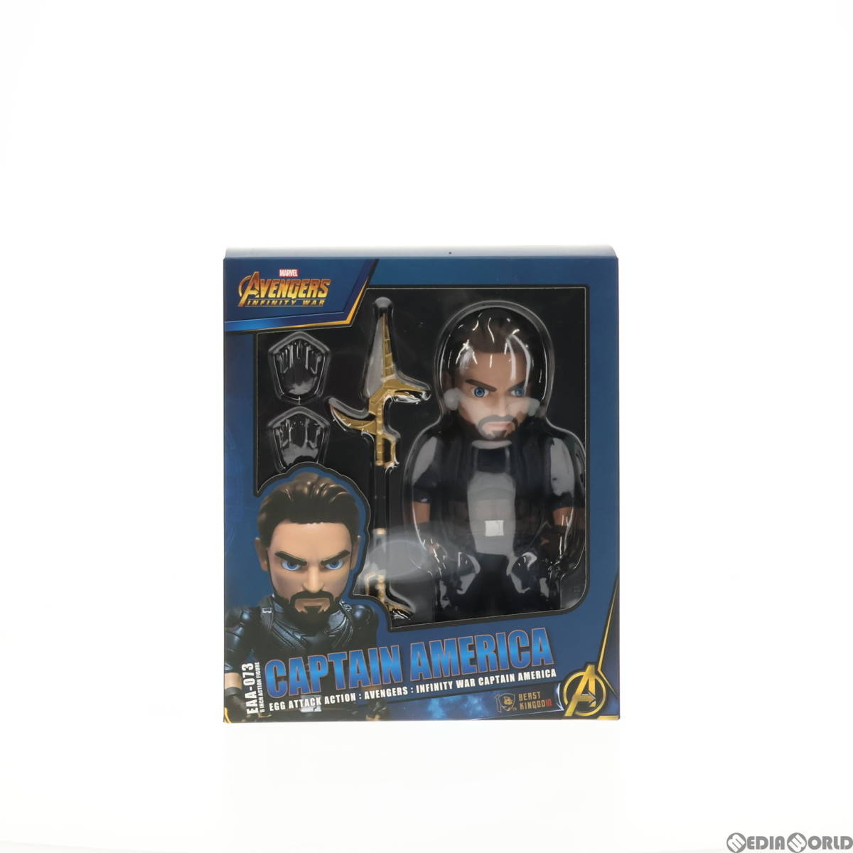 【中古】[FIG]Egg Attack Action(エッグアタック・アクション) #051 キャプテン・アメリカ アベンジャーズ/インフィニティ・ウォー 完成品