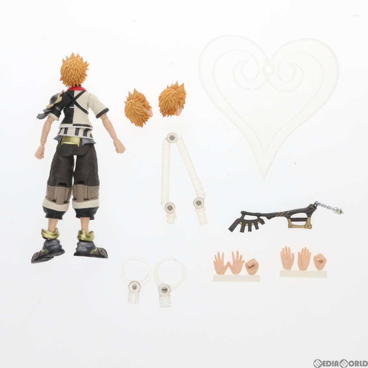 【中古】[FIG]BRING ARTS(ブリングアーツ) ヴェントゥス KINGDOM HEARTS III(キングダム ハーツ3) 完成品 可動フィギュア スクウェア・エニ_画像4