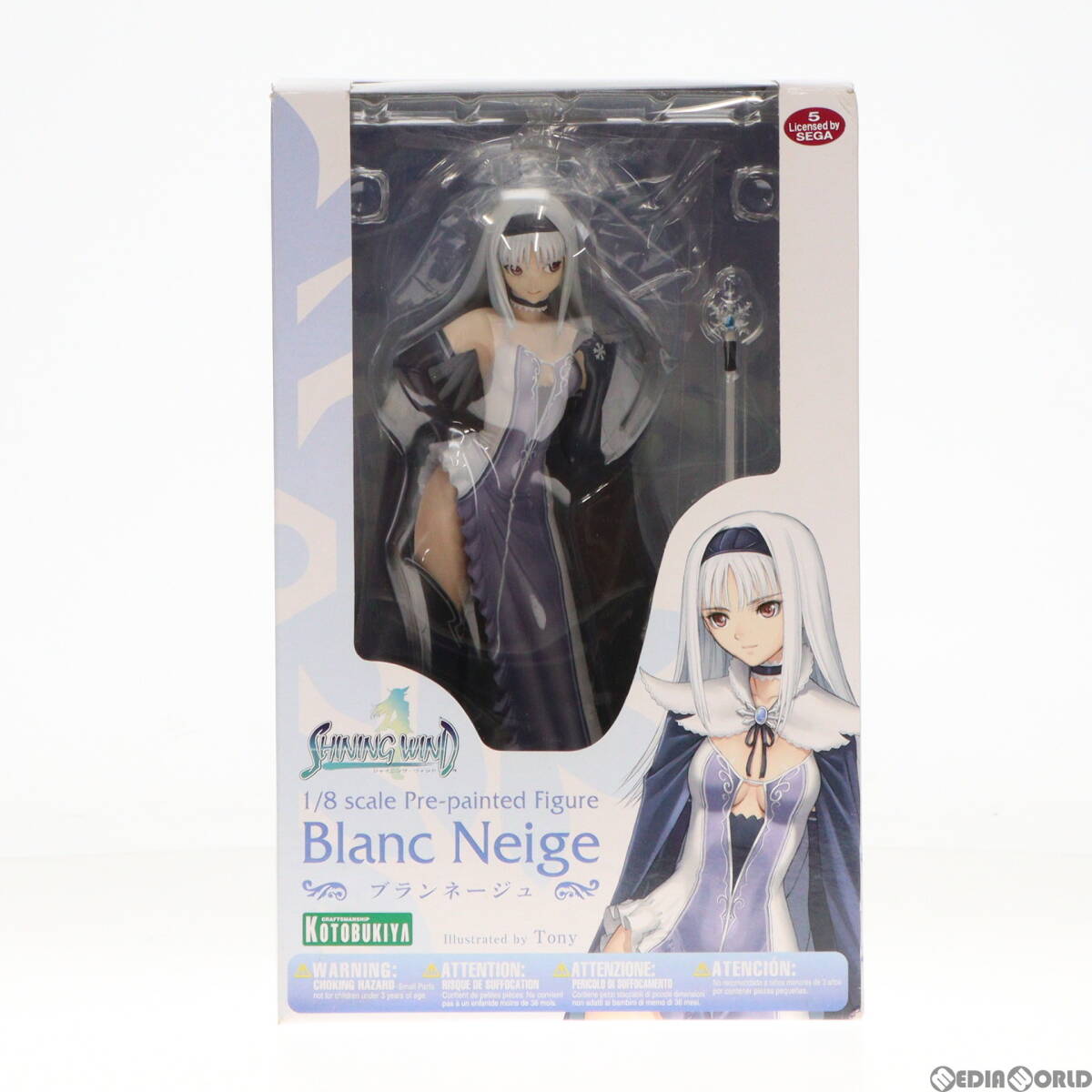 [ used ][FIG] Blanc ne-ju(Blanc Neige) shining * Wind (Shining Wind) 1/8 final product figure (PP223) Kotobukiya (61145485)