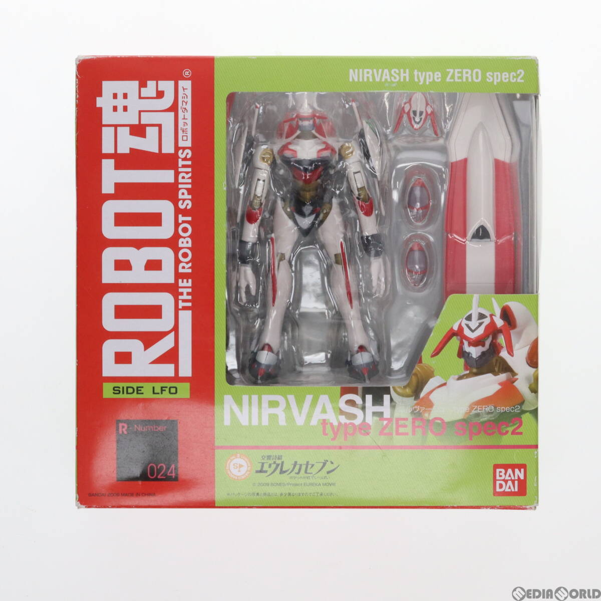 【中古】[FIG]ROBOT魂(SIDE LFO) ニルヴァーシュ type ZERO spec2 交響詩篇エウレカセブン 完成品 可動フィギュア バンダイ(61145663)_画像1