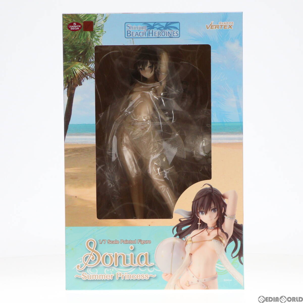 [ used ][FIG] shining * beach heroine z Sony a-Summer Princess- 1/7 final product figure veru tech s(61104737)