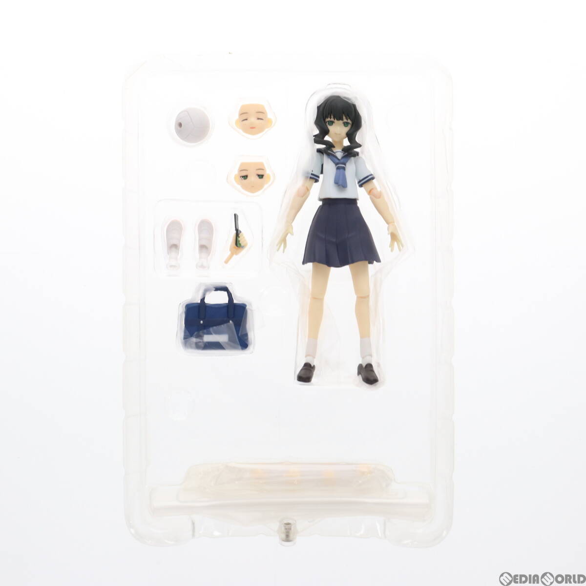 【中古】[FIG]figma(フィグマ) SP-034 小鳥遊ヨミ(たかなしよみ) 制服Ver. ブラック★ロックシューター 完成品 可動フィギュア マックスフの画像3