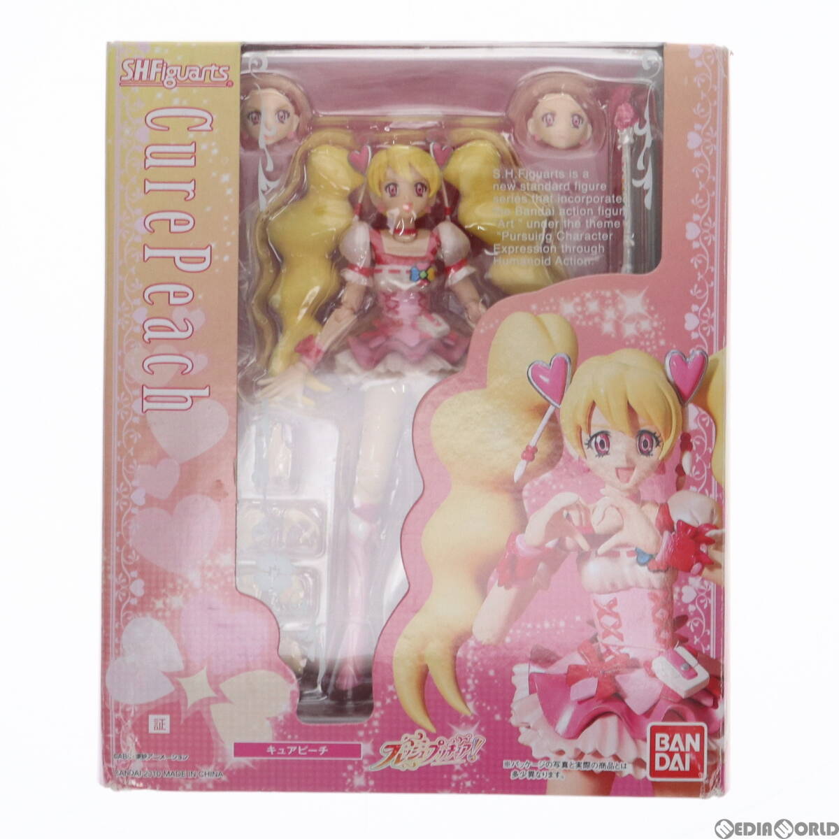 【中古】[FIG]S.H.Figuarts(フィギュアーツ) キュアピーチ フレッシュプリキュア! 完成品 可動フィギュア バンダイ(61147773)_画像1