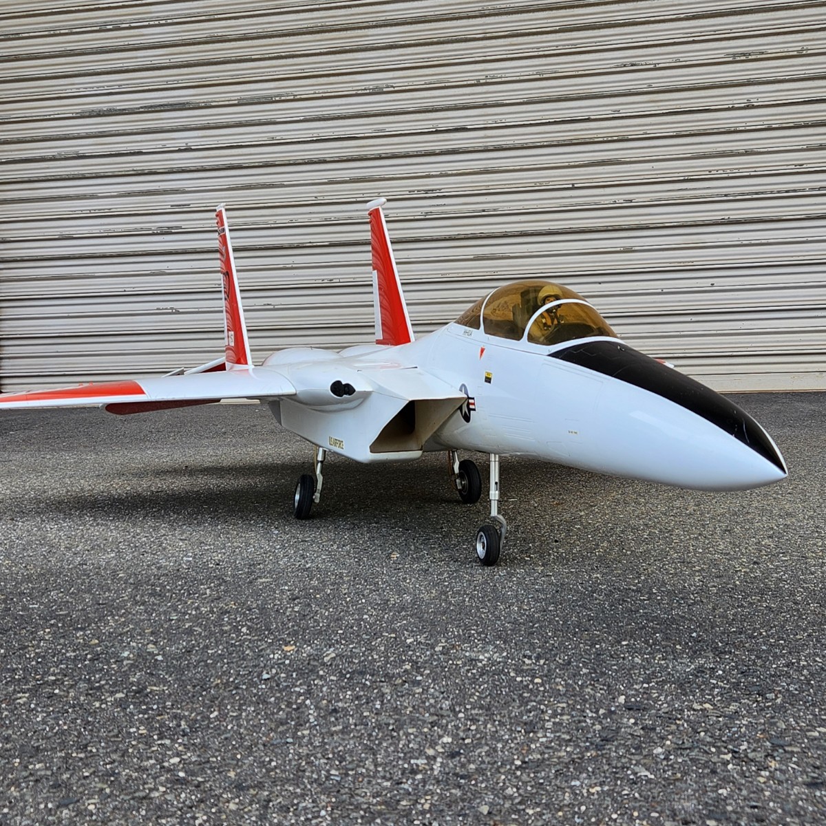 動作未確認 F-15C Eagle ラジコン ジェット機 大型 スケール 引き取り限定 大阪_画像2