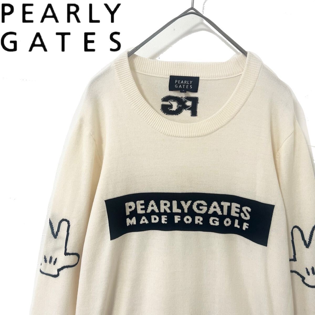 Pearly Gates パーリーゲイツ ディズニー ニット セーター Pearly Gates パーリーゲイツ ディズニー ニット セーター