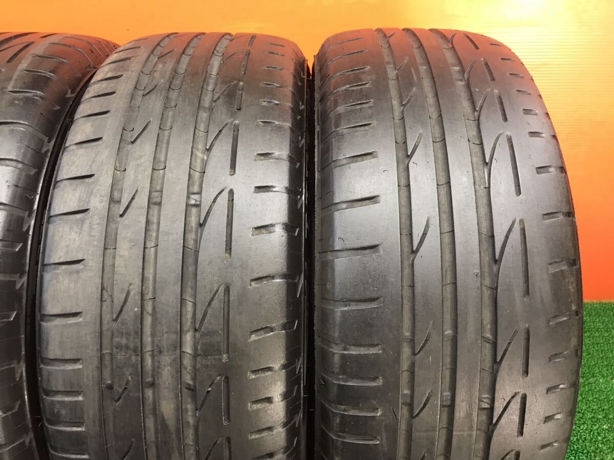 5r-211) 195/55R16 BRIDGESTONE Potenza S001 RFT(ランフラット) 5分山 4本_画像6