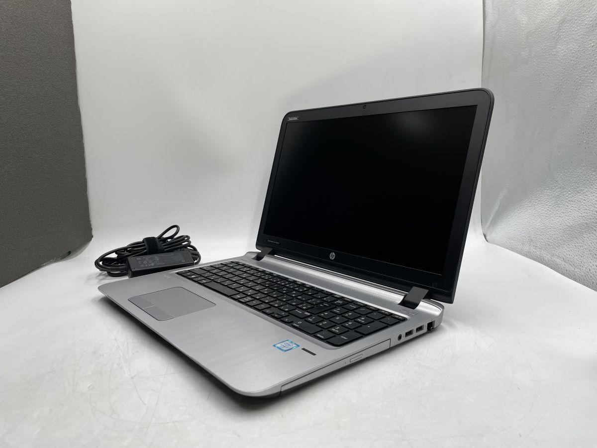 ★1円スタート★第6世代★HP ProBook 450 G3 Core i7 6500U 8GB SSD128GB★現状引き渡し★OS無★BIOS起動までの動作確認★AC付★_画像1