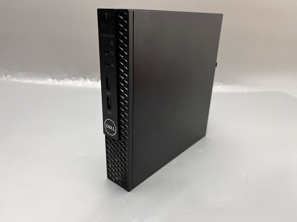 ★1円スタート★第8世代★DELL OptiPlex3060 Micro Core i5 8400T 8GB SSD新品256GB Win10 Pro★AC欠品★_画像1