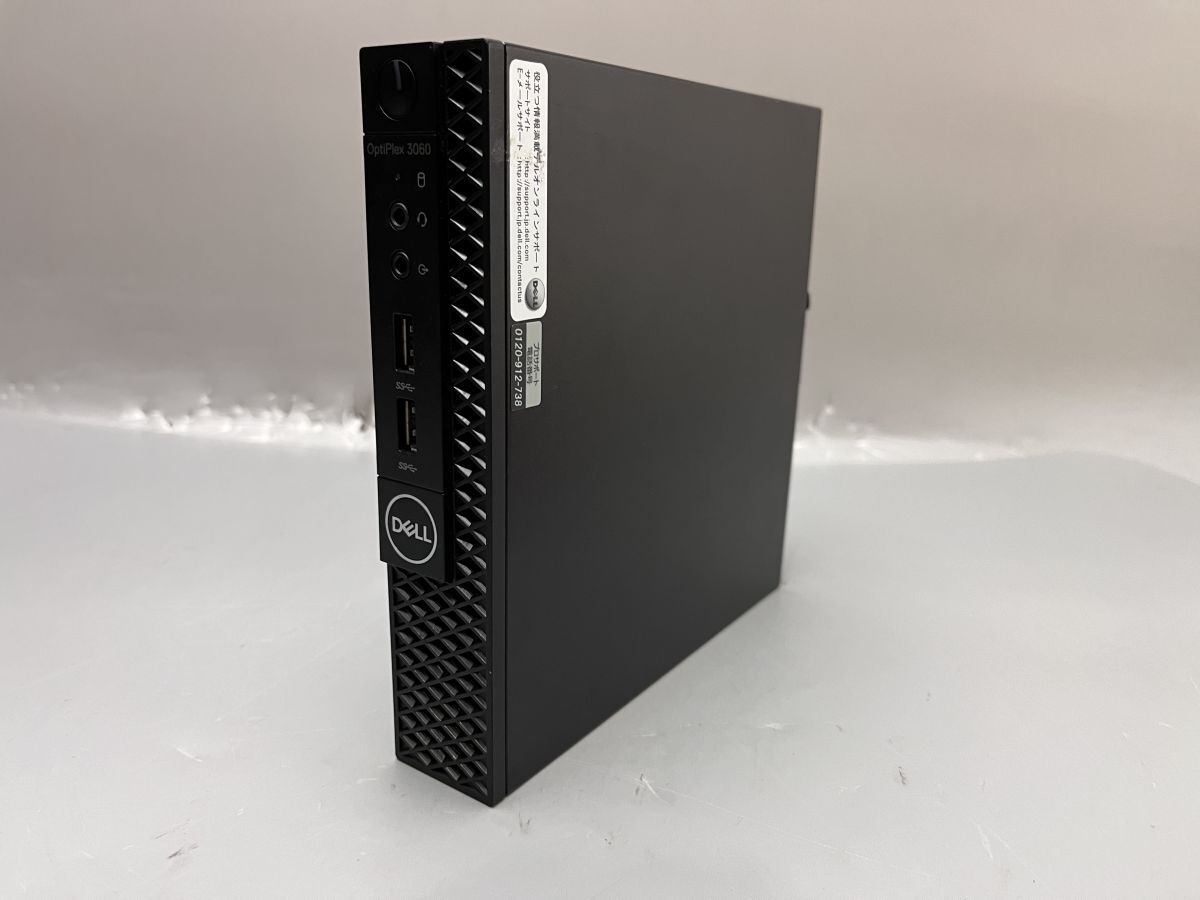 ★1円スタート★第8世代★DELL Optiplex 3060 Core i5 8500T 8GB SSD新品256GB Win10 Pro 保証付き★AC欠品★_画像1