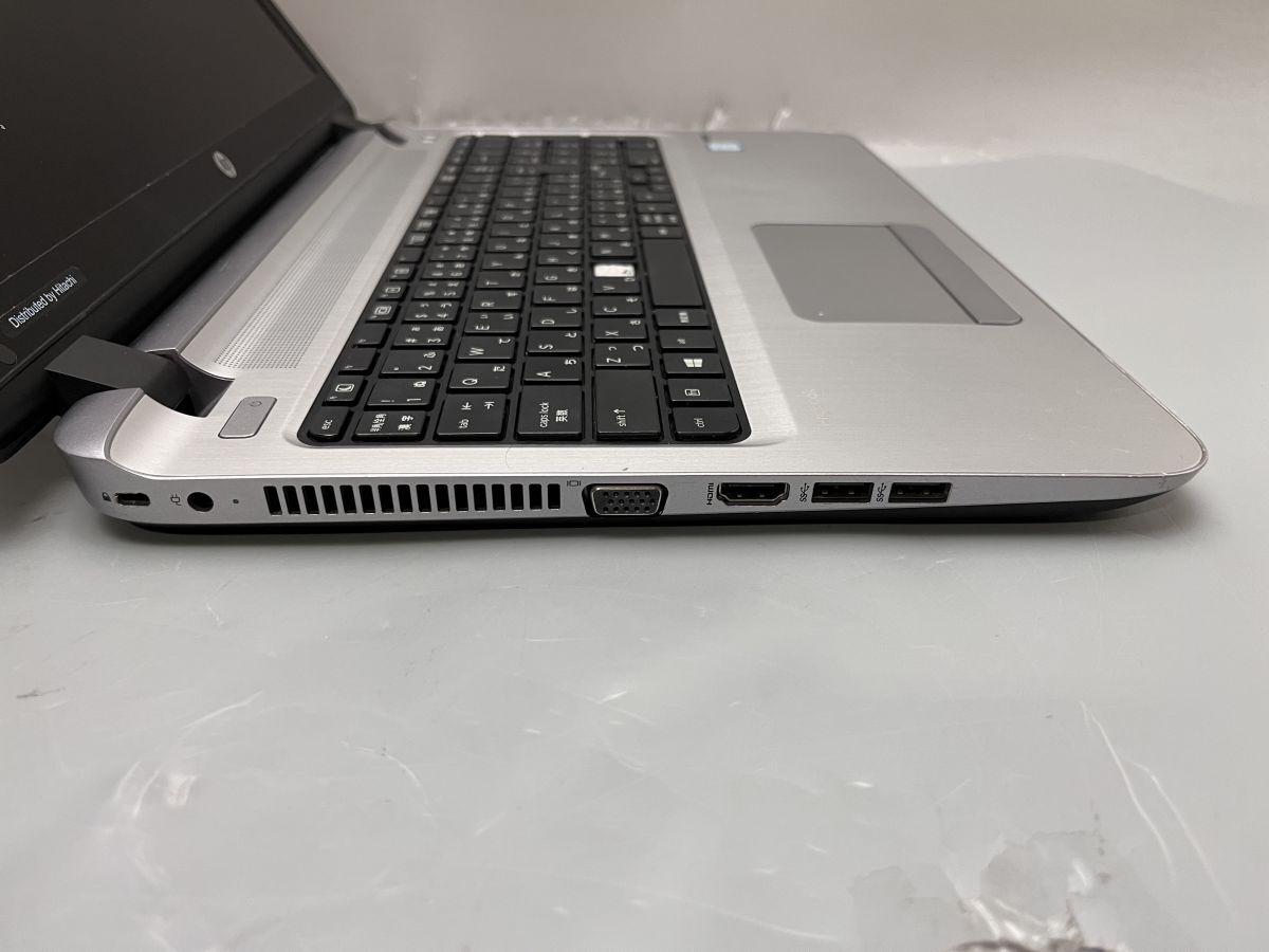 ★1円スタート★第6世代★HP ProBook 450 G3 Core i7 6500U 8GB★現状引き渡し★ストレージ/OS無★BIOS起動までの動作確認★KB欠損★_画像4