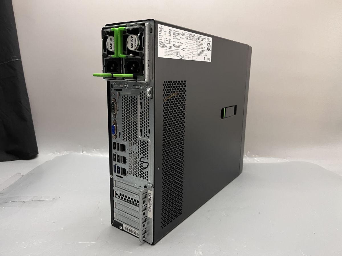 ★1円スタート★富士通 PRIMERGY TX1320 M4 Xeon E3-2176G 8GB★現状引き渡し★ストレージ/OS無★BIOS起動までの動作確認★_画像2