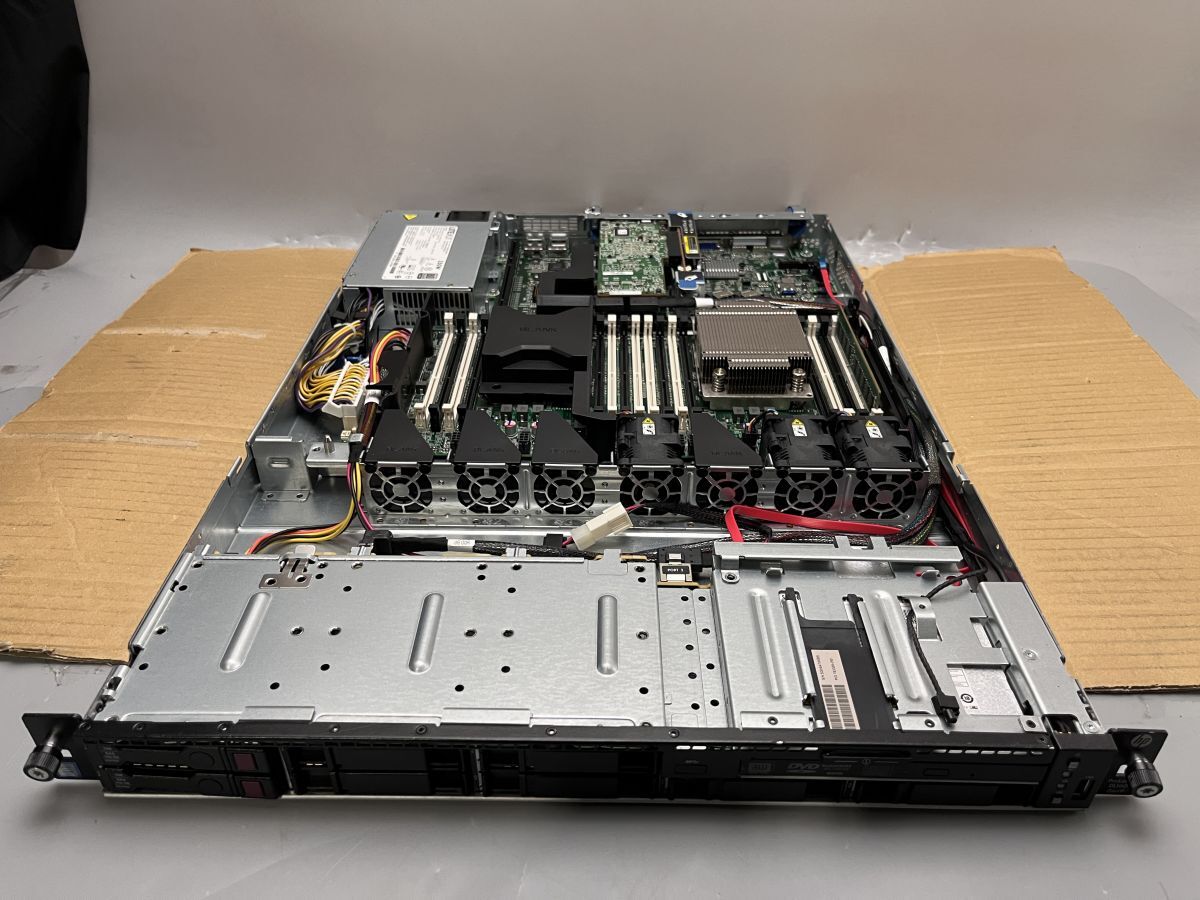 ★1円スタート★HP ProLiant DL160 Gen9 Xeon E5-2609 8GB★現状引渡★ストレージ/OS無★BIOSまでの動作確認★_画像2