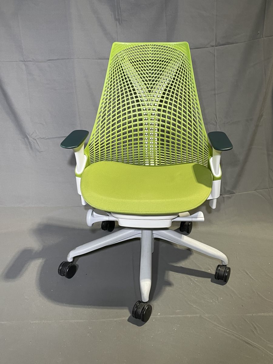 ★HermanMiller★ハーマンミラー セイルチェア ミドルバック 肘付 モデル：AS1YA22HA★現状引き渡し★_画像1