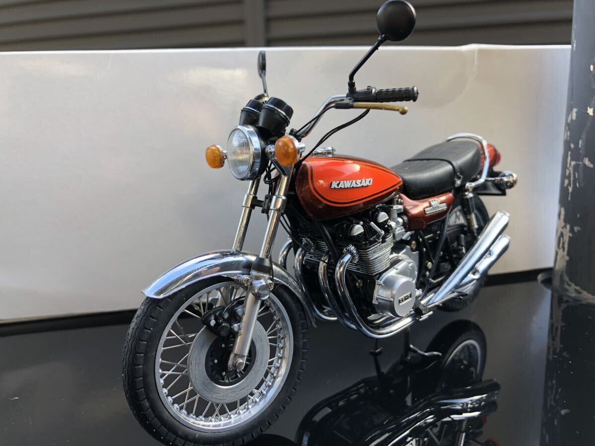 ★昭和とVANと おもちゃ★ MINI CHAMPS Kawasaki Z1 900cc キャンディボール 火の玉カラー 1 / 12の画像2