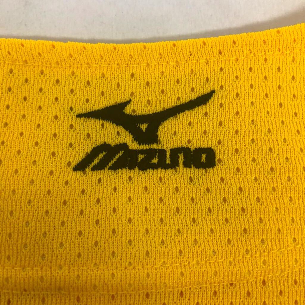 阪神タイガース 阪神 タイガース ワッペン 刺繍 背番号なし ユニフォーム MIZUNO イエロー ミズノ M-L USEDの画像6