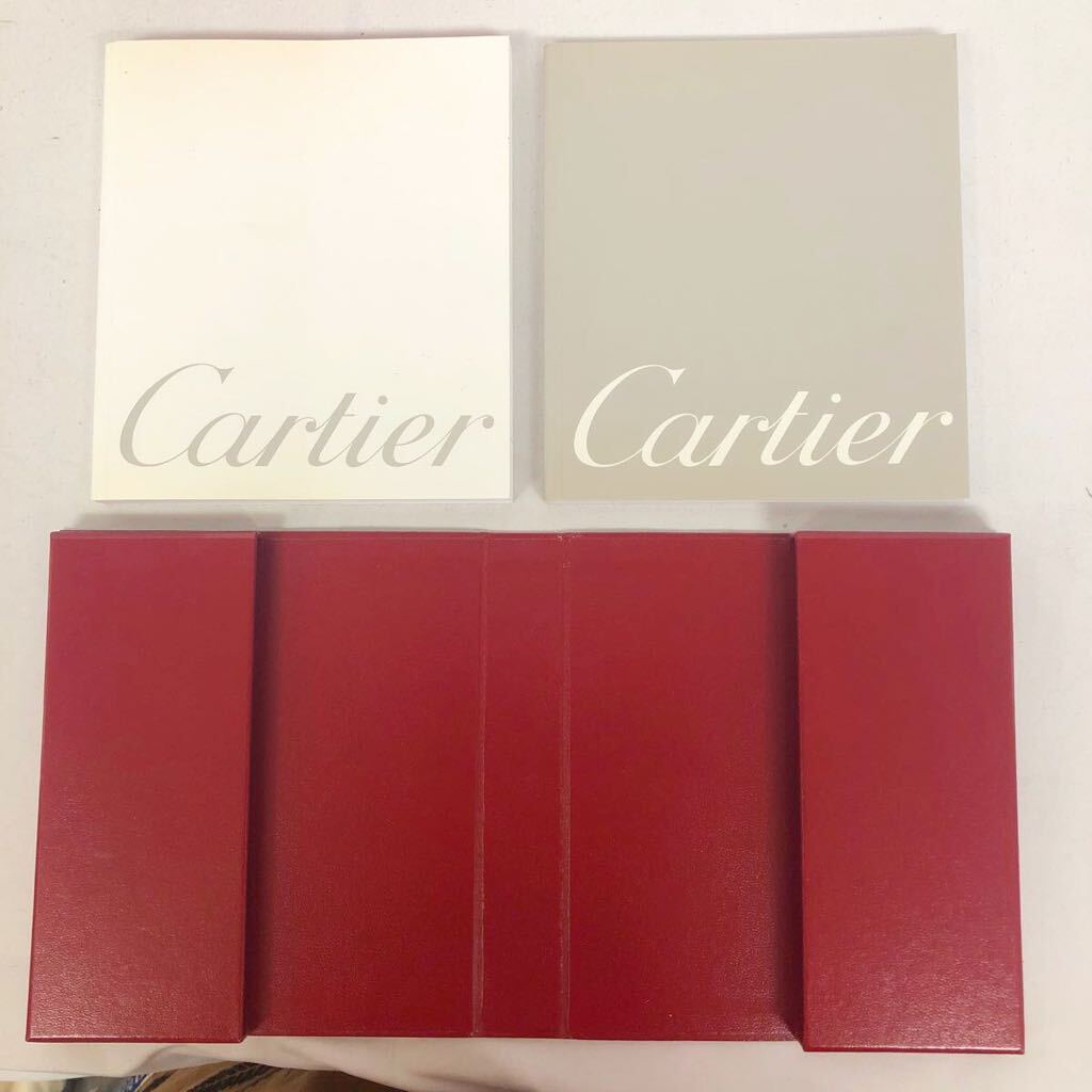 Cartier カルティエ 空箱　時計用　腕時計　ジュエリーケース　空き箱　付属品 冊子 BOX CA-X3_画像9