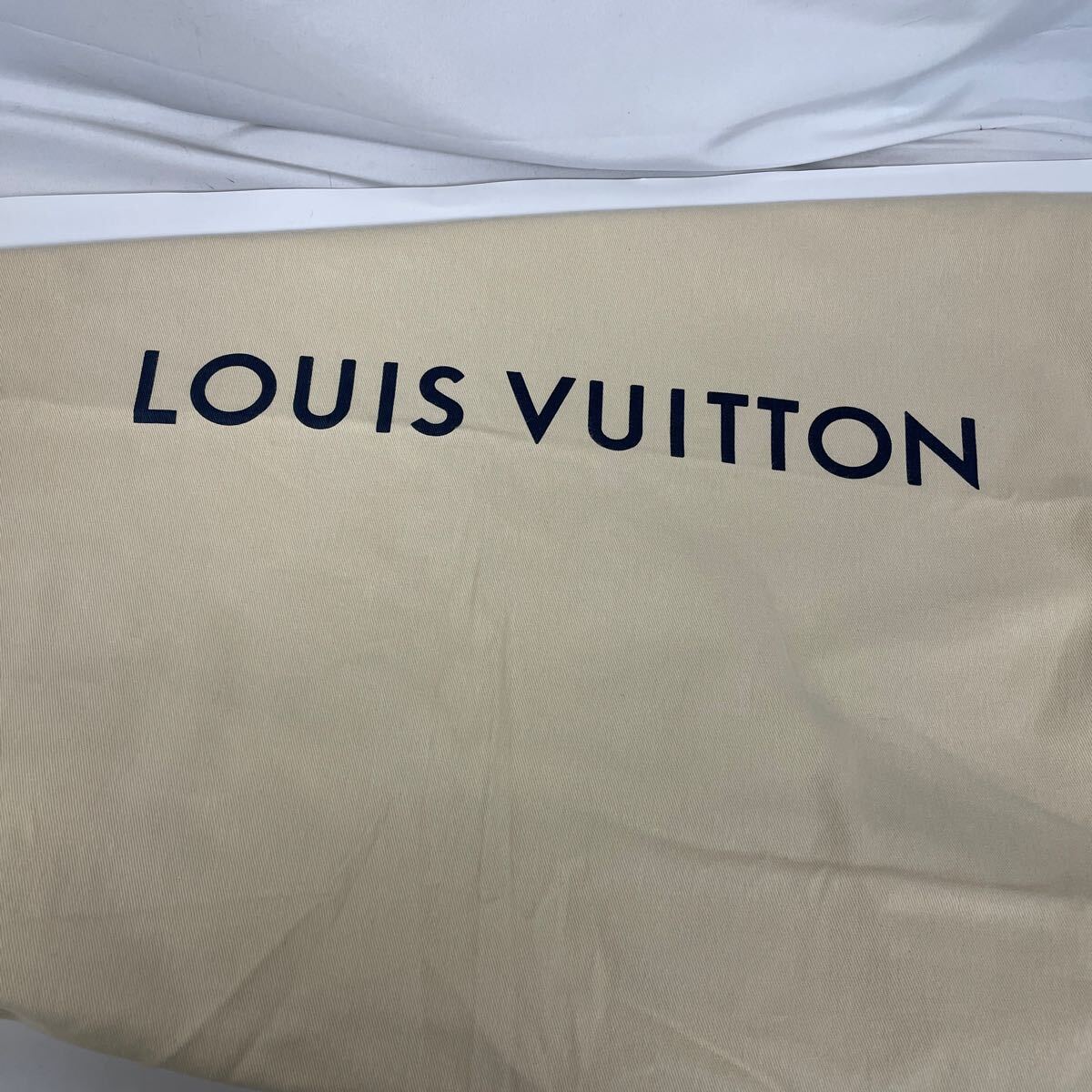 LOUIS VUITTON キーポル用　66cm 特大　ルイヴィトン 保存袋 布袋 新型　布袋　保管用　バッグ用　ランドリーバッグ_画像2
