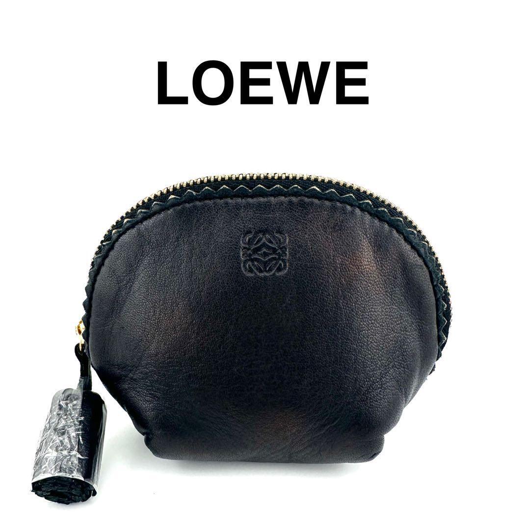 美品LOEWE ロエベ ミニ ポーチ コインケース