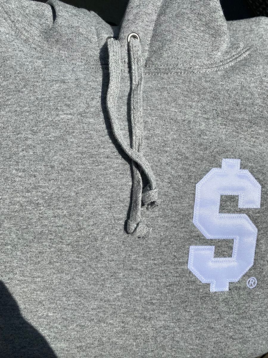 Supreme $ Hooded Sweatshirt Heather Grey