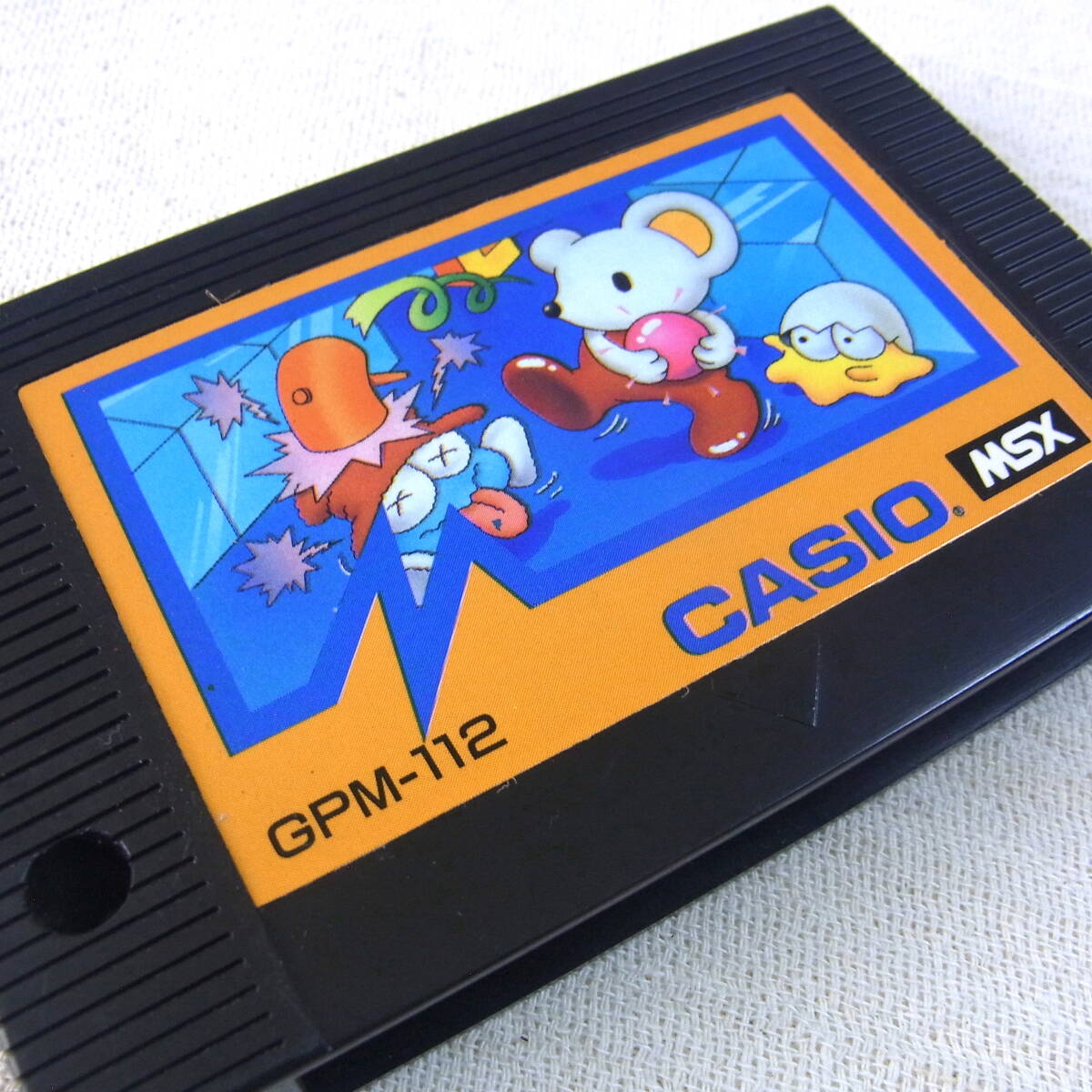 MSX[ ice world ICE WORLD]GPM-112|CASIO| Showa Retro game |ROM cartridge | Casio | soft | Famicom | mouse 