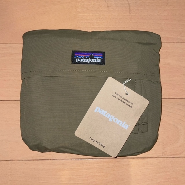 日本未発売 パタゴニア Carry Ya'll Bag BROWN エコバッグ PATAGONIA #11889 ショルダー トート パッカブル 新品未使用タグ付き