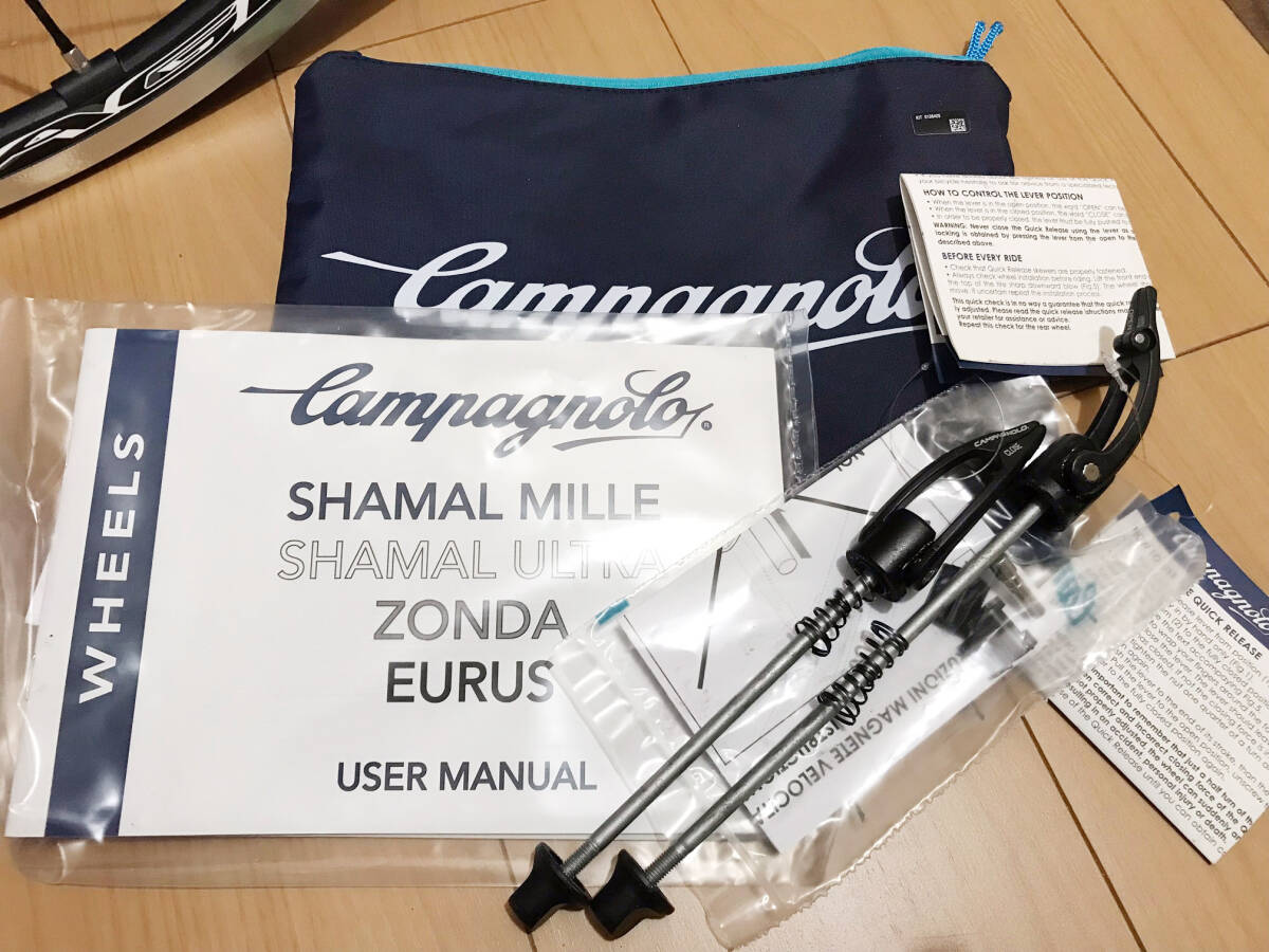 新品 ★ Campagnolo Shamal Ultra WO カンパニョーロ シャマル ウルトラ C17 シマノフリー 11・12速_画像3