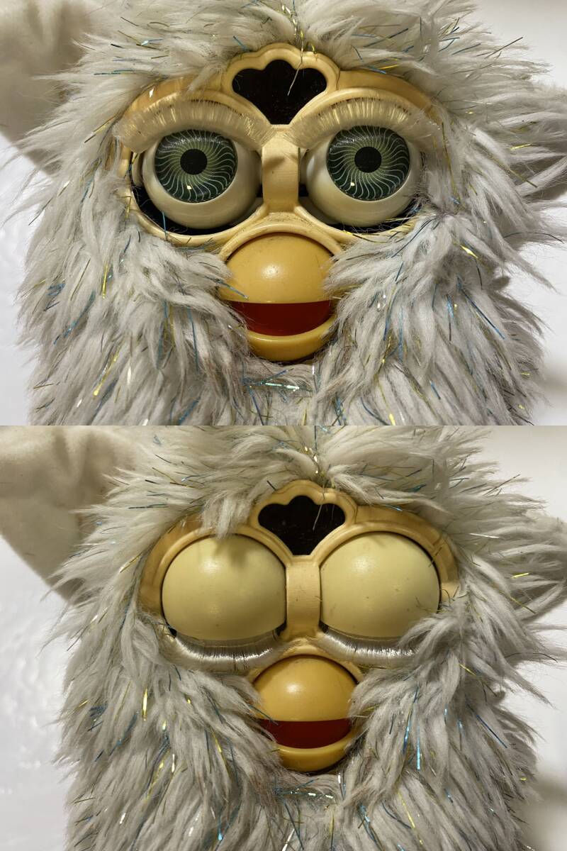 1998 TOMY Furby トミー ファービー バーチャルペット ペットロボット タイガー ファービー ラメ/ビンテージ アンティーク レトロ 玩具/NLの画像8