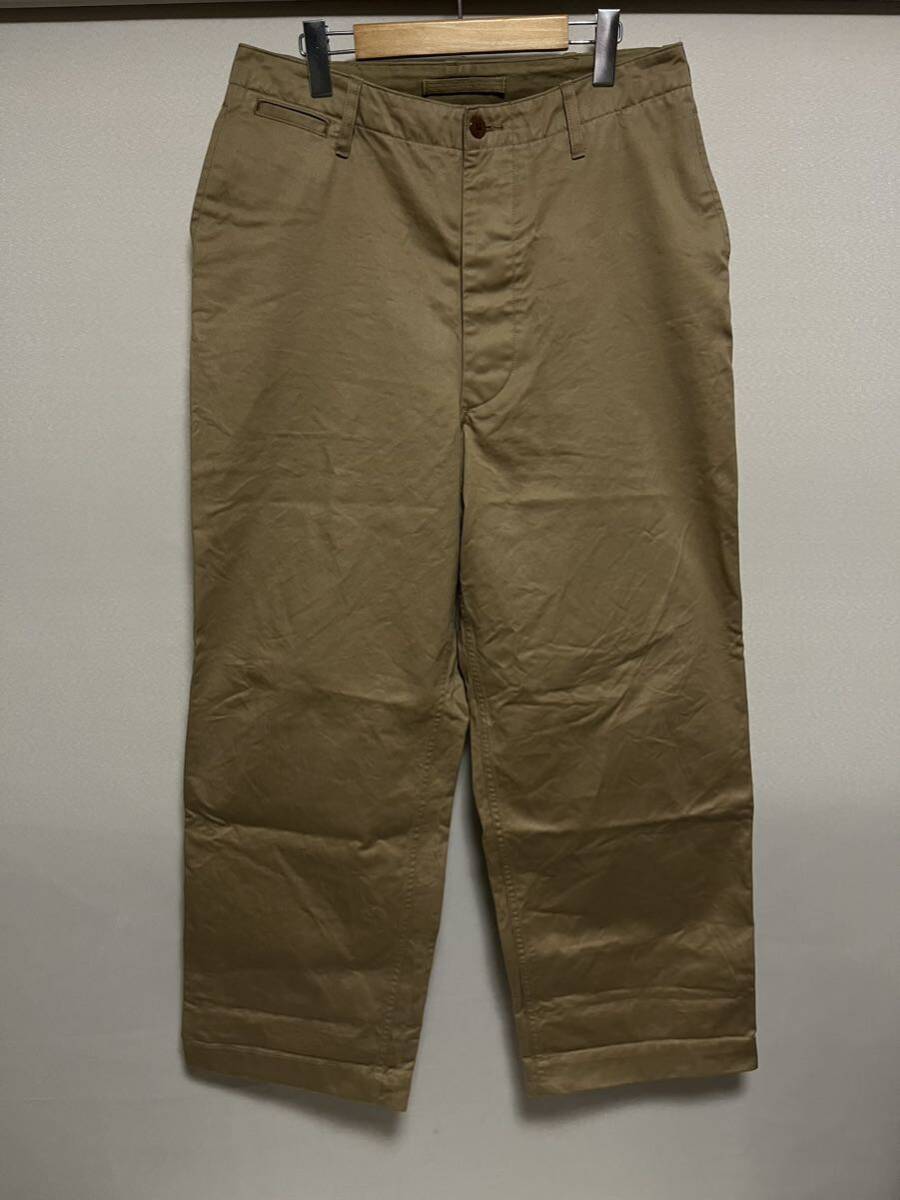 Nigel Cabournnai gel ke-bon chinos new Basic chinos wide 8046-00-50020 W34