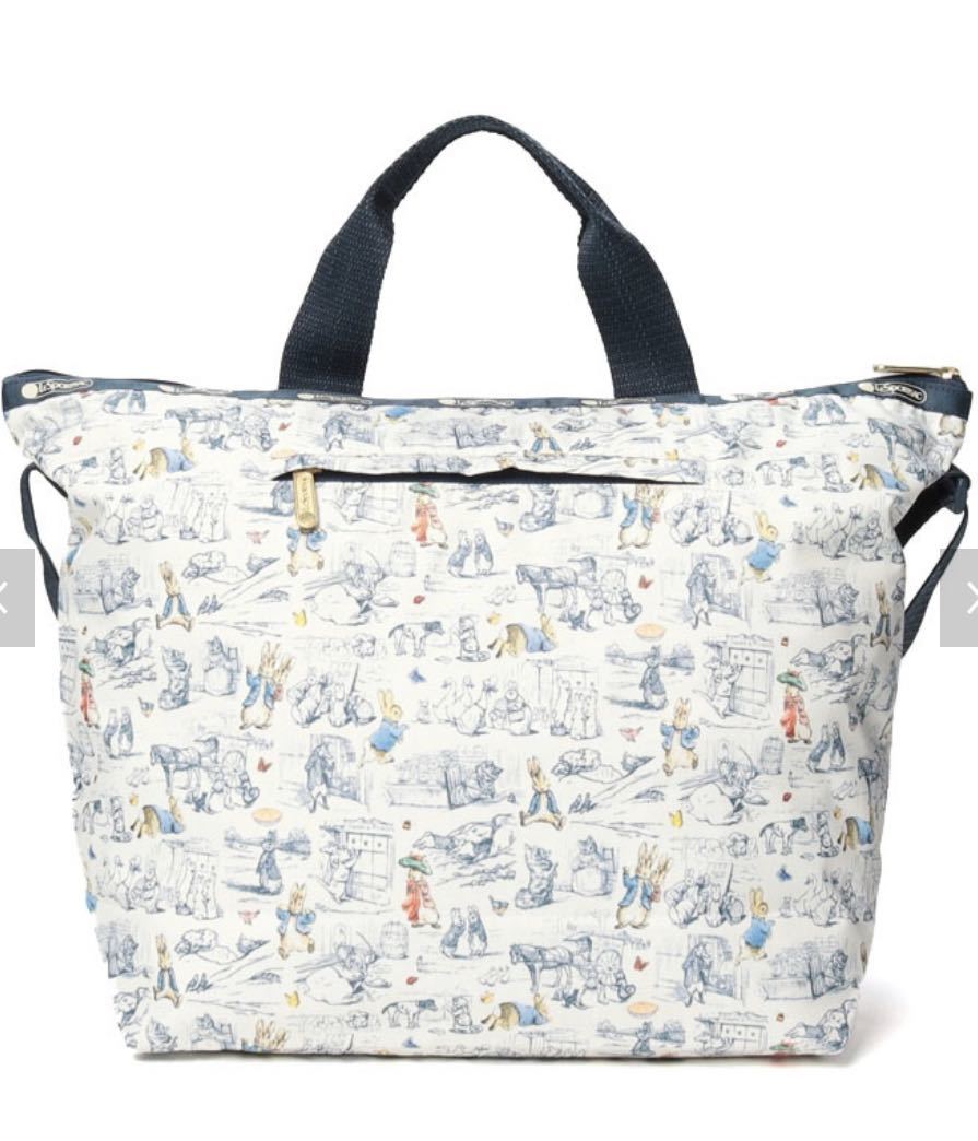 レスポートサック LeSportsac 4360 DELUXE EASY CARRY TOTE U166 ピーターズトワルドジュイ_画像3