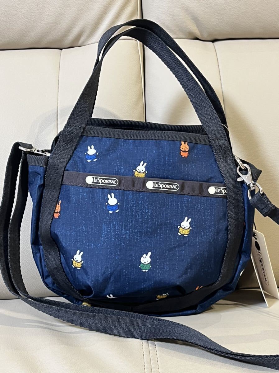 LeSportsac レスポートサック ショルダーバッグ Small Jenni 8056 G726 ミッフィーアンドフレンズ_画像2