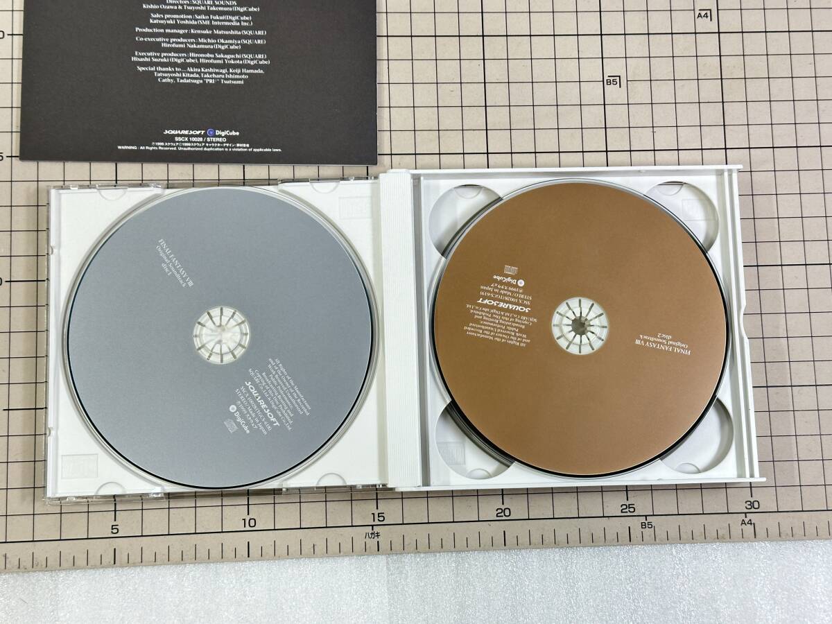 【CD|セル盤｜盤面良好】FINAL FANTASY VIII オリジナルサウンドトラック [通常版] 1999/03/01 SSCX-10028 4517331100287の画像7