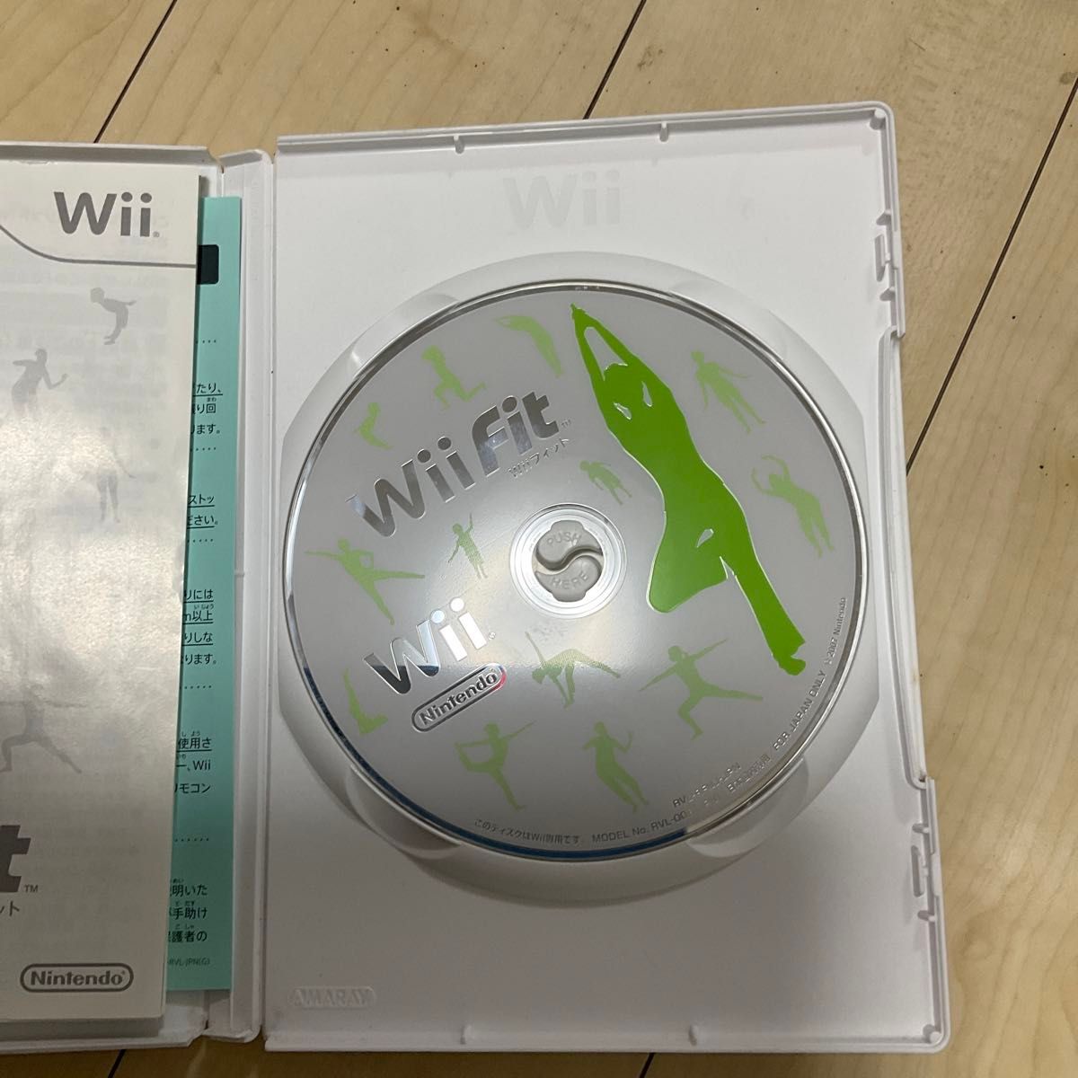 wii fit バランスwiiボードセット　(箱無し)