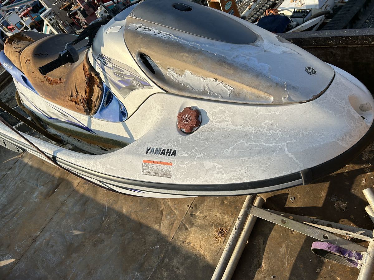 ヤマハ YAMAHA YPVS 800 WaveRunner MJ-800GP 型式　FOL ジャンク扱い_画像6