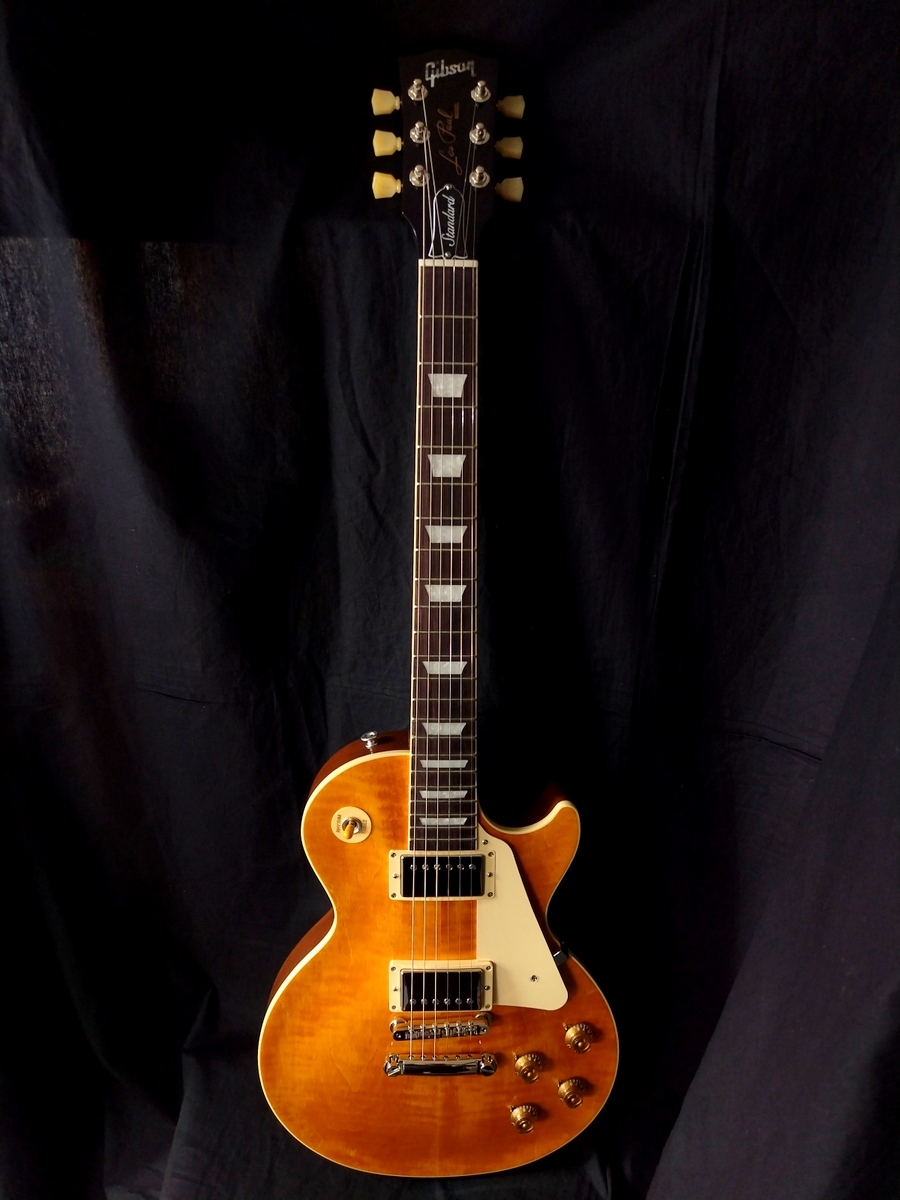 Gibson LES PAUL STANDARD 50S FIGURED TOP HONEY AMBER ギブソン レスポール_画像2