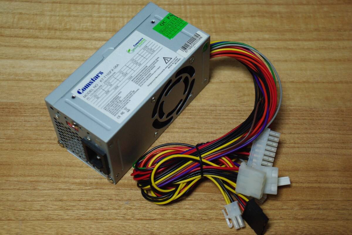 【 小型電源 】Comster KT-T150FX-06A / 150W / PC用コネクタ_画像6