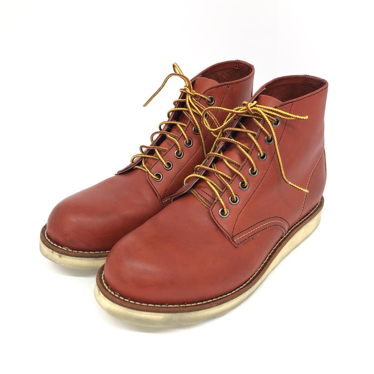 美品◆G.T.HAWKINS ホーキンス ワークブーツ 26.0◆HL40011 ブラウン レザー メンズ 靴 シューズ boots ワークブーツ_画像1