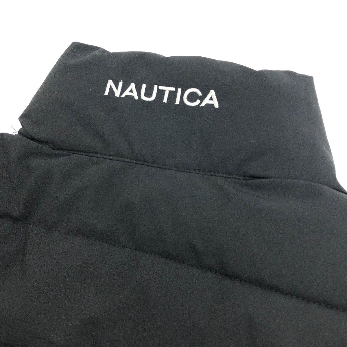 未使用品◆NAUTICA ノーティカ ジップアップ中綿 ジャケット S◆ ブラック メンズ アウター 7_画像8