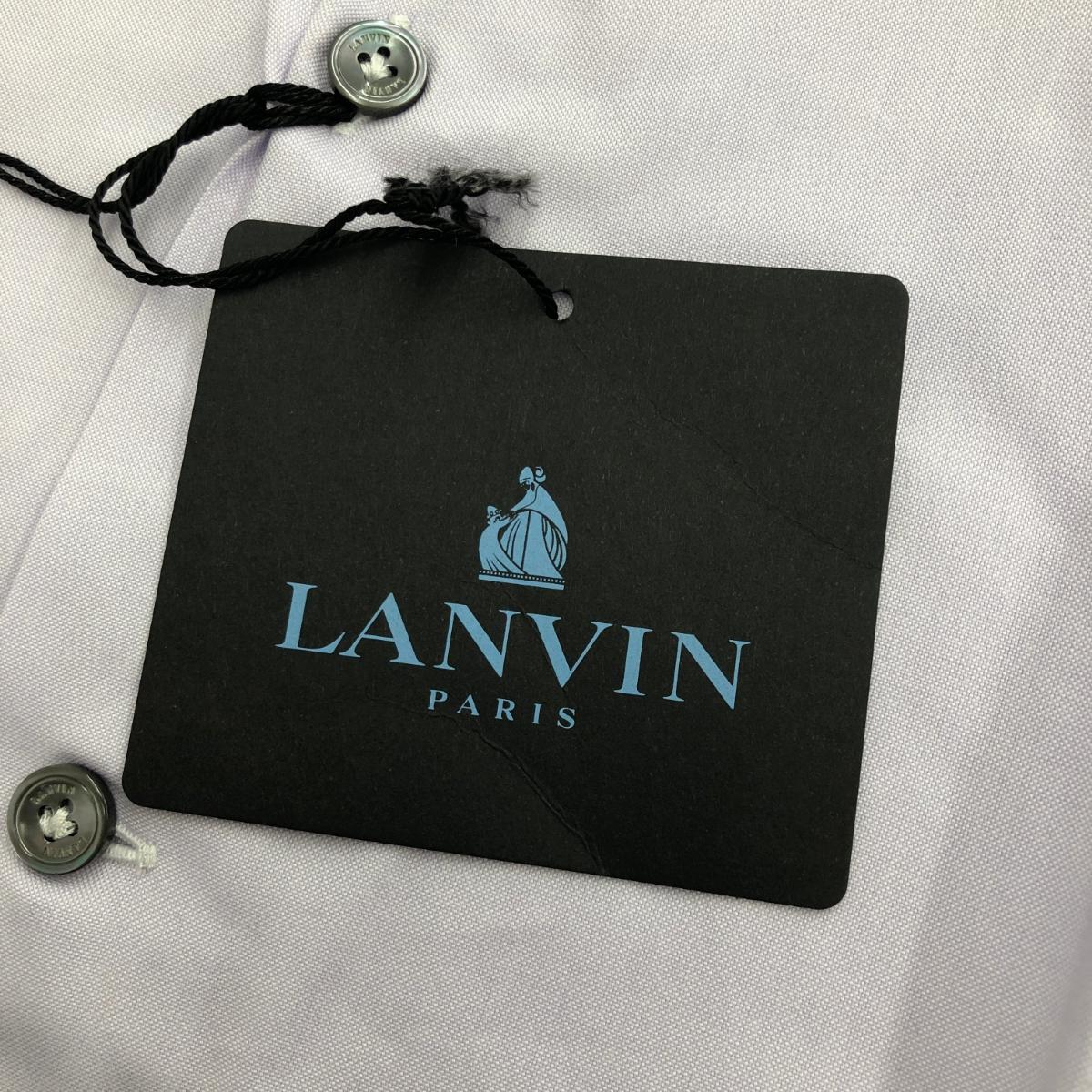 未使用品◆LANVIN ランバン Y シャツ ◆ パープル メンズ トップス_画像6