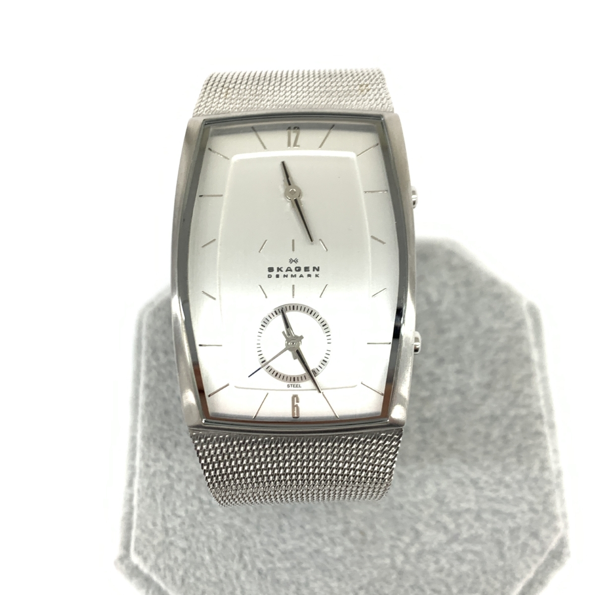 ◆Skagen スカーゲン 腕時計 ◆281LSS シルバーカラー SS メンズ ウォッチ watch_画像2