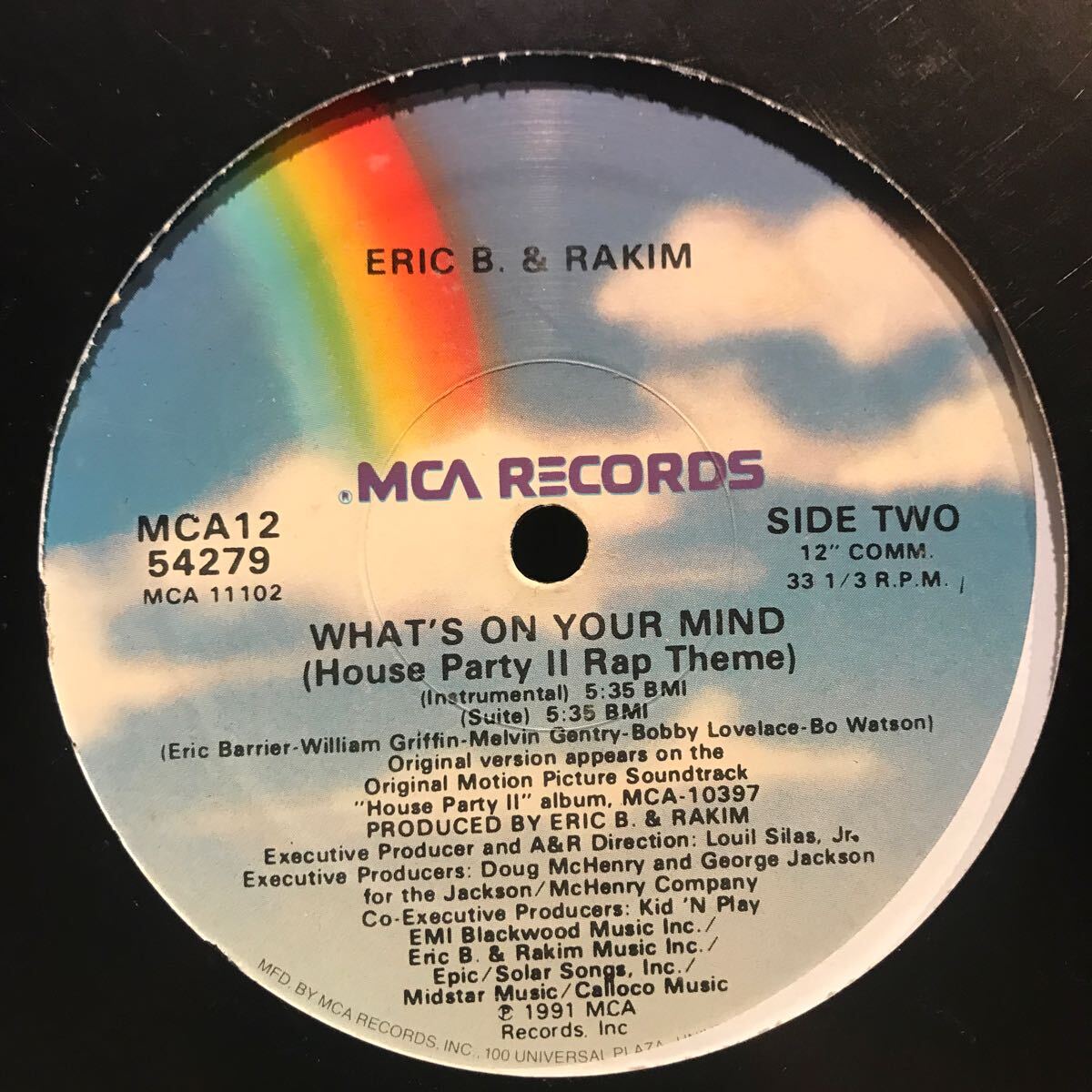 Eric B. & Rakim / What's On Your Mind USオリジナル盤_画像2