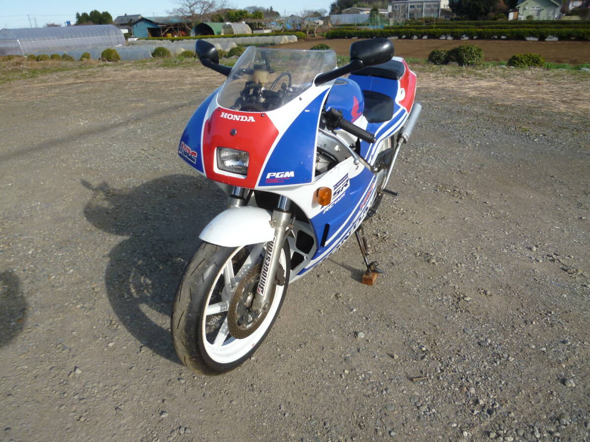 NSR250R 89NSR MC18 実動 純正フルノーマル 走行17516km 安価スタートの画像4