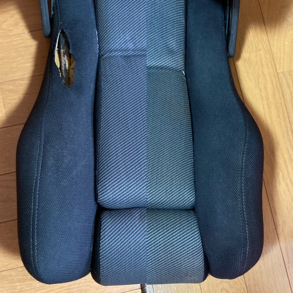 送料無料 ジャンク扱い RECARO レカロ LX ブラック グレー レカロシート 運転席 トヨタ スープラ 70の画像10