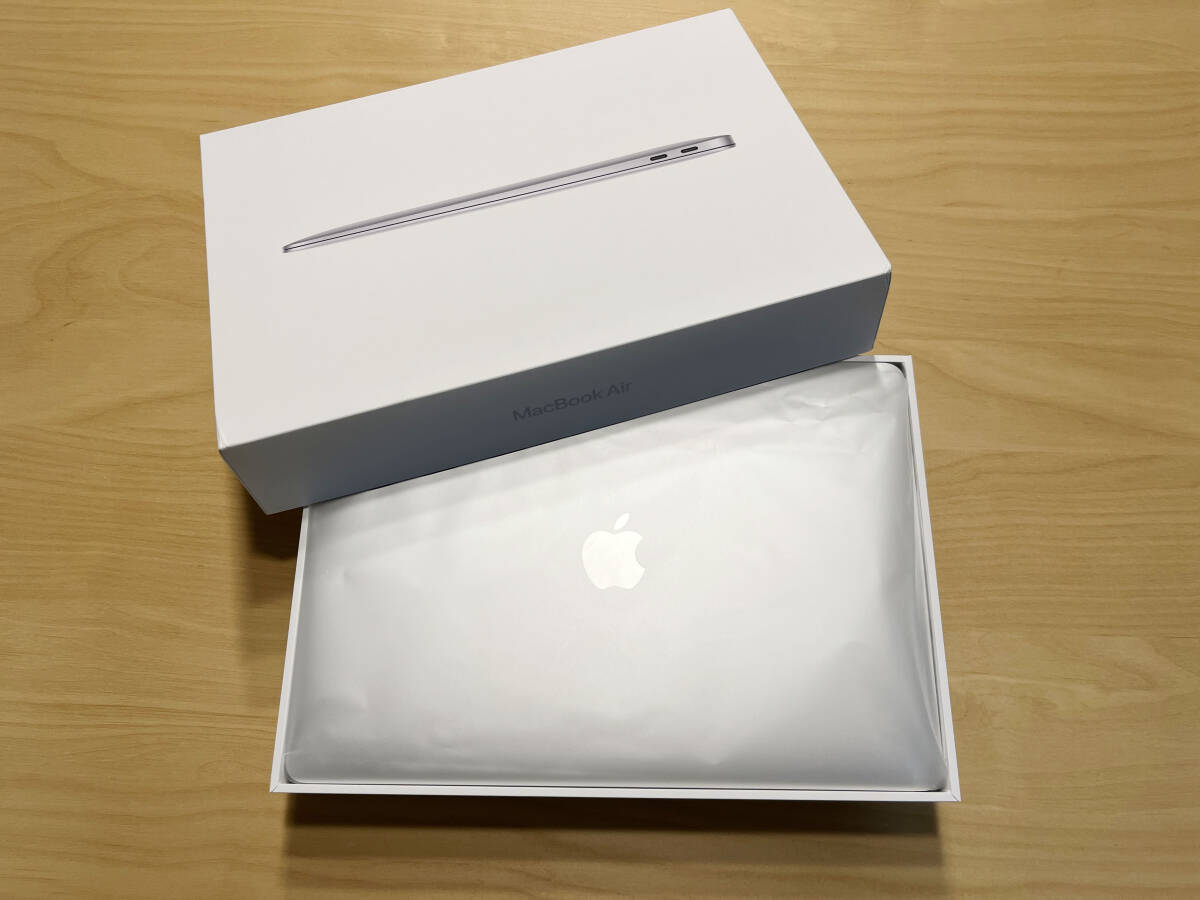 ★１円スタート★Apple MacBook Air MGNA3J/A シルバー 13.3インチ Apple M1/メモリ 8GB/SSD 512GB/マックブックエアー アップル_画像4