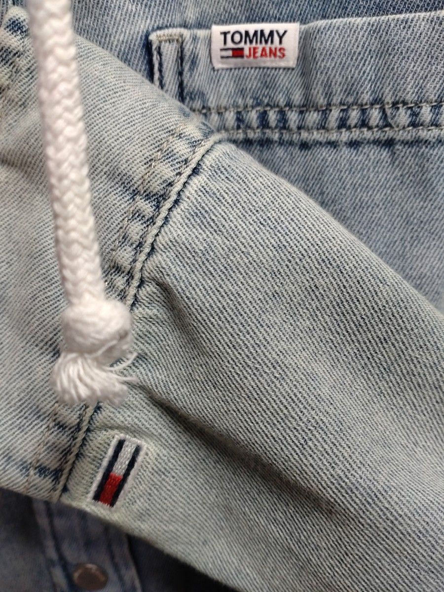 TOMMY HILFIGER JEANS パーカーデニムジャケット M