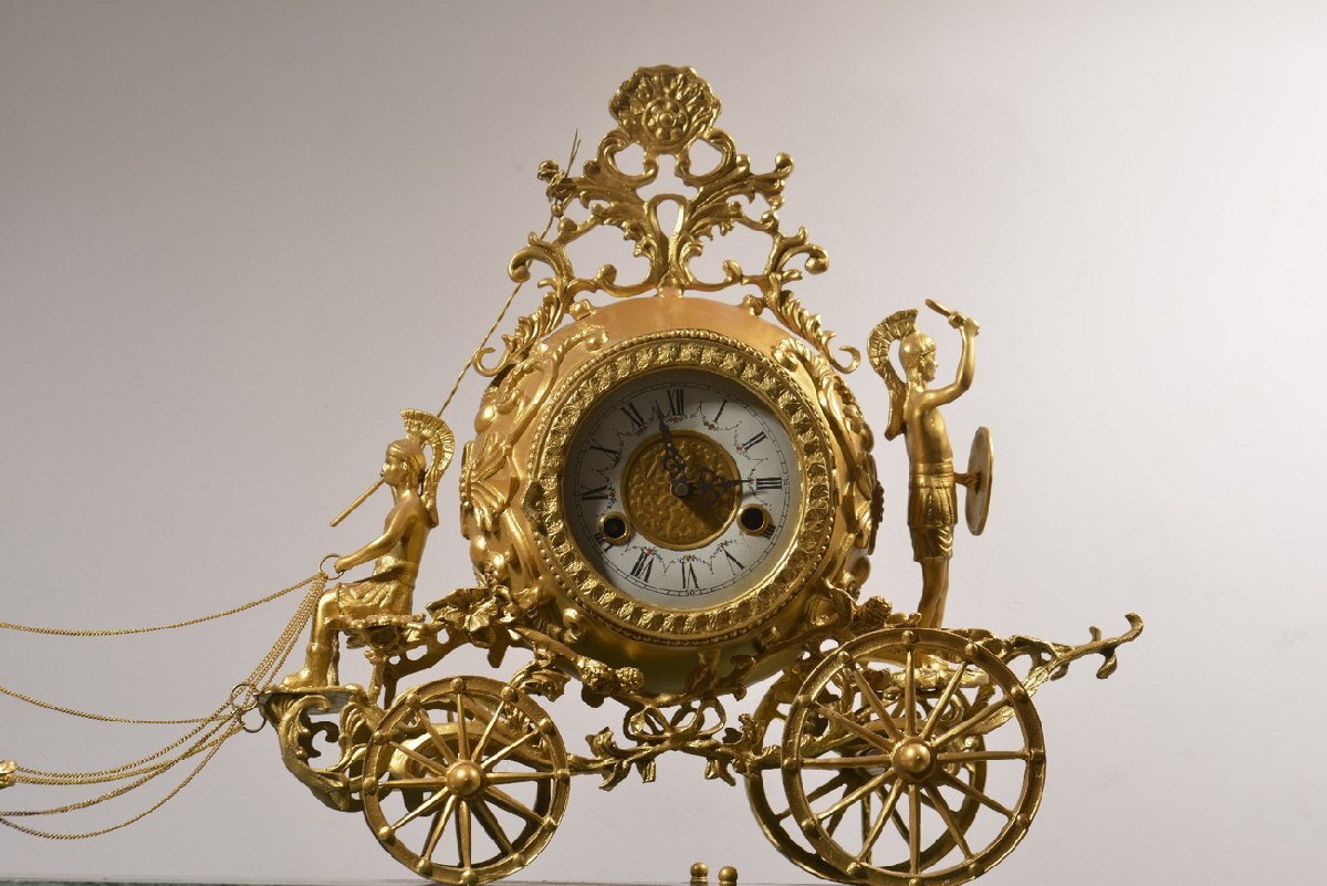 [ Kiyoshi ]. знаменитый сбор дом покупка товар Europe производства медь золотой мрамор .. лошадь машина . класть часы первоклассный . интерьер художественное изделие 