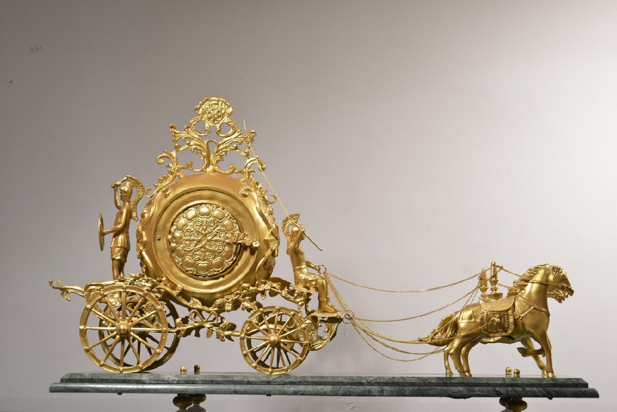 [ Kiyoshi ]. знаменитый сбор дом покупка товар Europe производства медь золотой мрамор .. лошадь машина . класть часы первоклассный . интерьер художественное изделие 